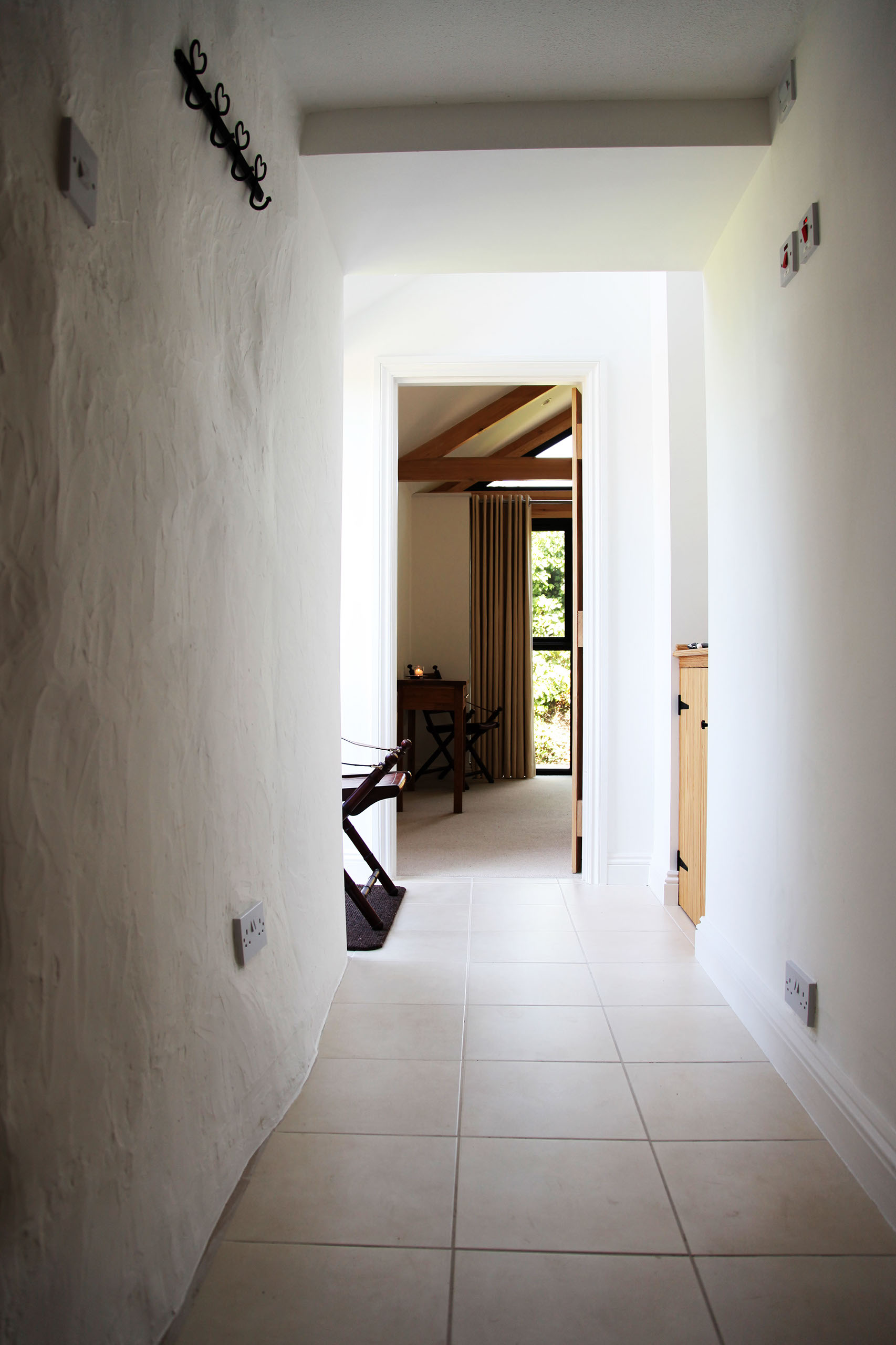 Skyber Barn, Cornwall, Interior, Corridor