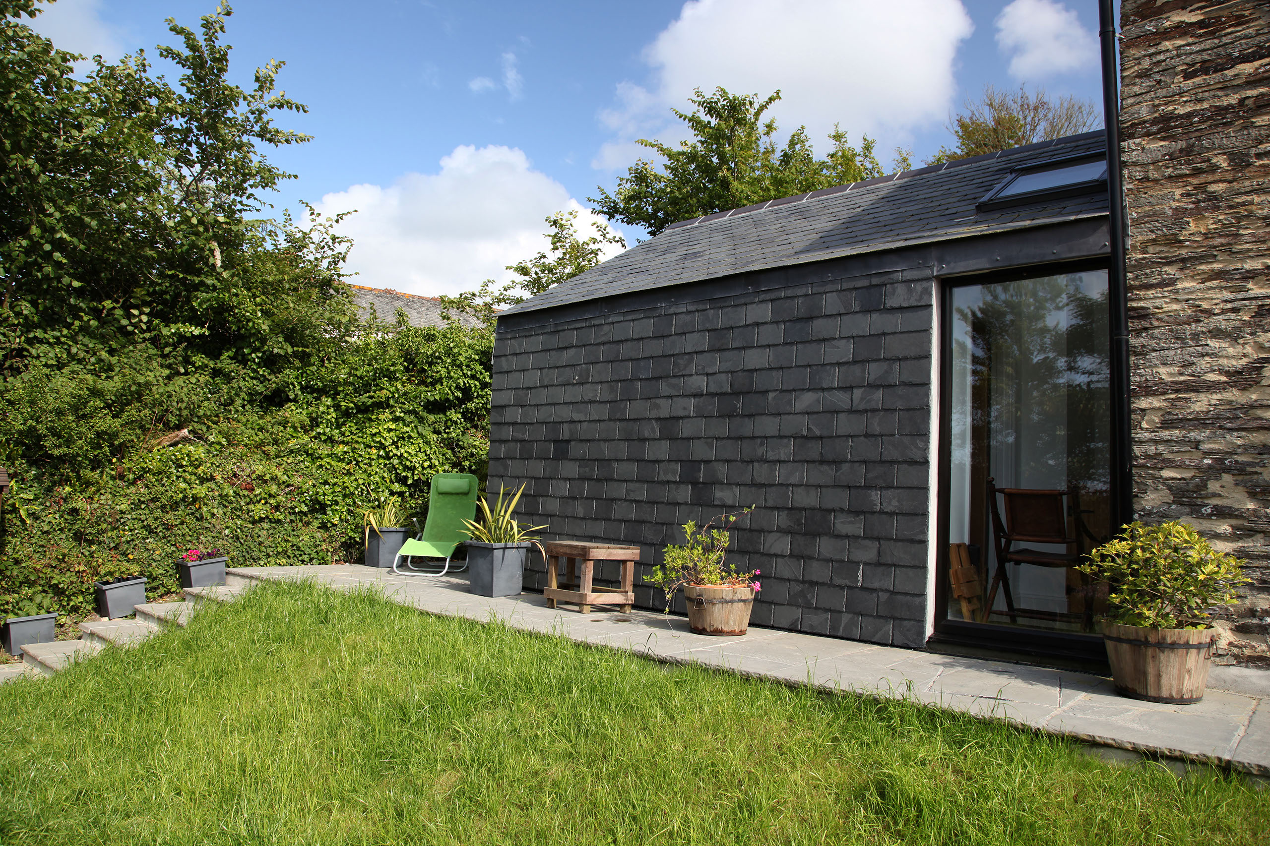 Skyber Barn, Cornwall, Exterior