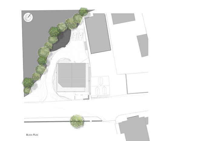 CGI, perspective, Innes architects, Woodside, architecture, architects, Cornwall 