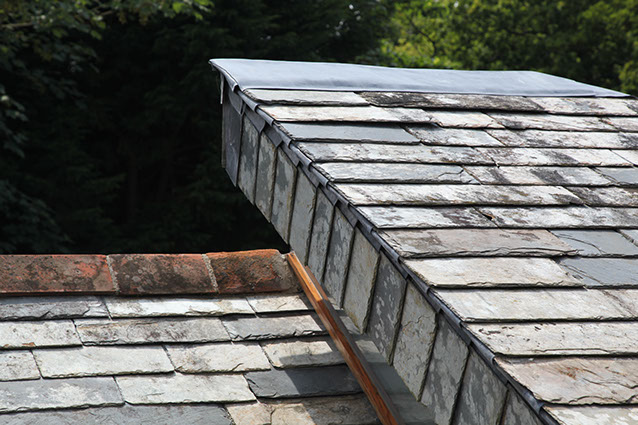 St Teath, Cornwall, Riley House, Roof Detail